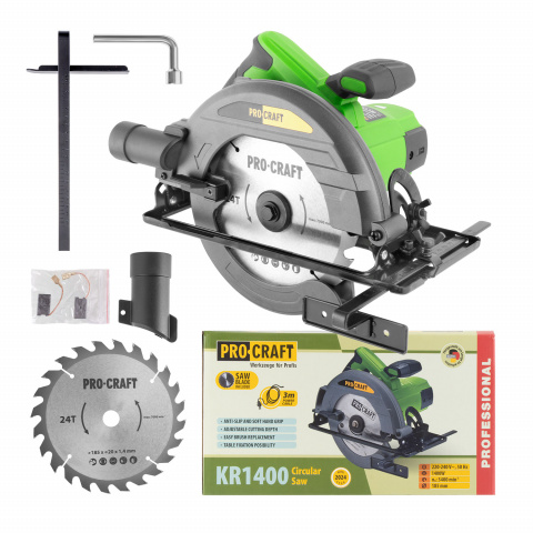 Pila kotoučová PROCRAFT KR1400, 185mm | KR1400